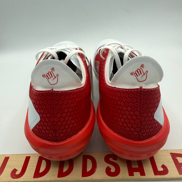 Adidas Adizero Impact TPU Baseball Cleats Men 15 WP SP‎ IH4729 Red White adidas Adizero Impact TPU 2.0 USA Baseball Cleat - Men main image 2