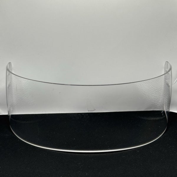 CCM Pro Stock Hockey Helmet Straight Cut Visor Half Shield No Decal 2