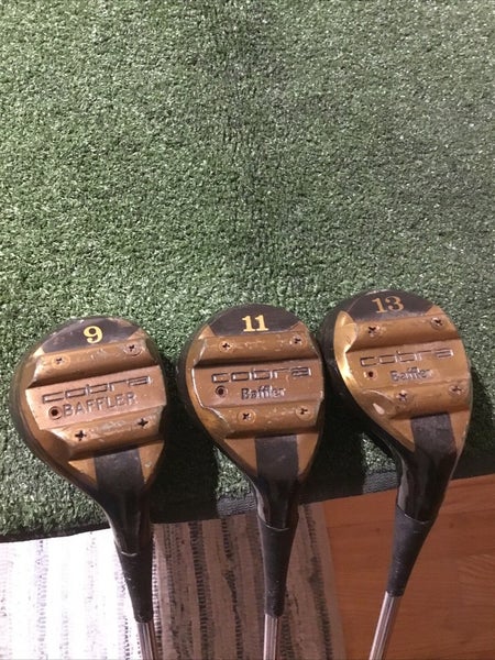 Cobra Ladies Baffler Vintage Woods Set (9W, 11W, 13W) Steel Shafts