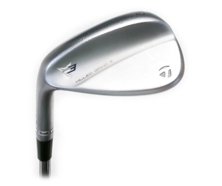 LH TaylorMade Milled Grind 3 SB 54*/11* Gap Wedge Steel Dynamic Gold S200 Stiff