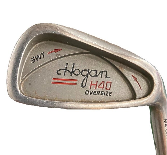 Hogan H40 Oversize 3 Iron RH Men's Apex 4 Stiff Graphite 39 In Nice Factory Grip