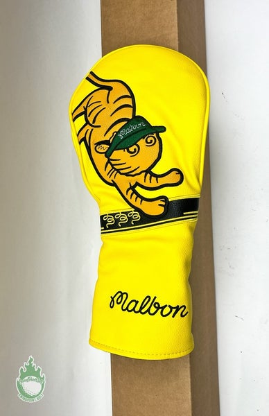 Pre Owned Malbon "Tiger" Yellow Driver Headcover