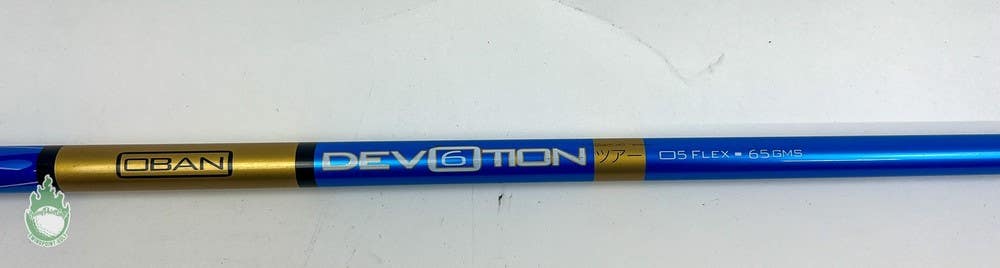 Used OBAN Devotion 6 65g O5 Extra Stiff Graphite Driver Shaft .335 Tip 43.75"