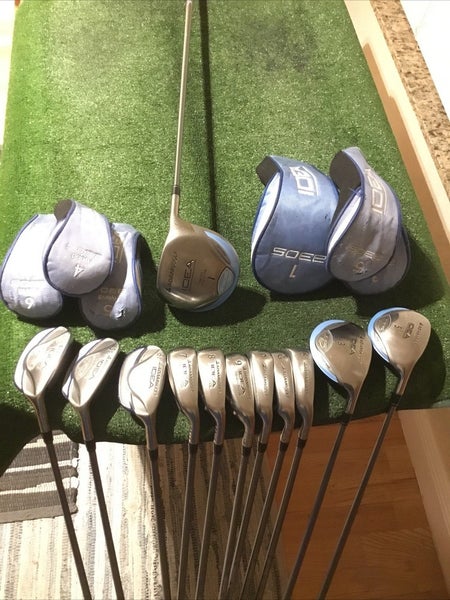 Adams Ladies Idea A3OS Full Set (D, 3W, 5W, 4H-6H, 7-PW-GW-SW) Graphite Shafts