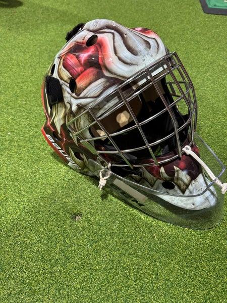 Senior Large Bauer NME 3 Goalie Mask (Used)