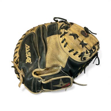 Used All-Star CM3000 SBT BB/SB Catchers RH Throw Black And Natural 33 1/2" 11873-S000226235
