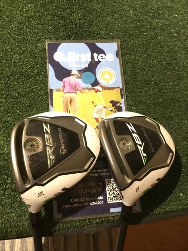 Taylormade Left Handed RBZ Rocketballz Woods Set (3W & 5W) Regular Graphite (LH)