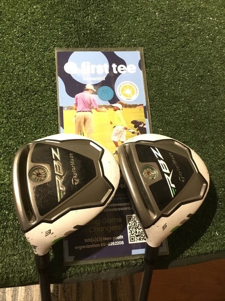 Taylormade Left Handed RBZ Rocketballz Woods Set (3W & 5W) Regular Graphite (LH)