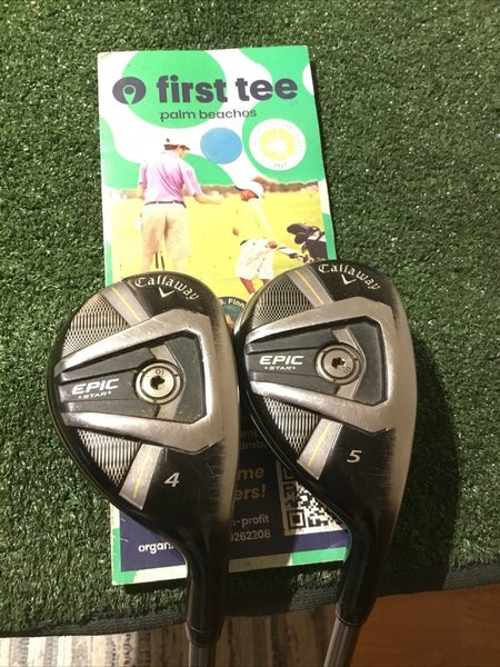 Callaway Epic Star Hybrids Set (4H & 5H) Regular Grand Bassara h55 Graphite