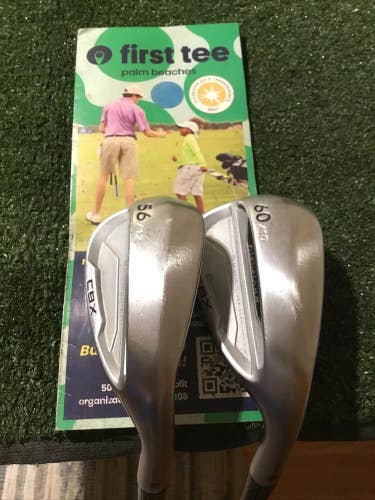 Cleveland CBX Wedge Set (SW & LW) Wedge Flex Dynamic Gold 115 Steel Shafts