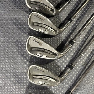 Used King Cobra 3100 I/H Iron Set 6-PW + GW  Left Handed Graphite Stiff