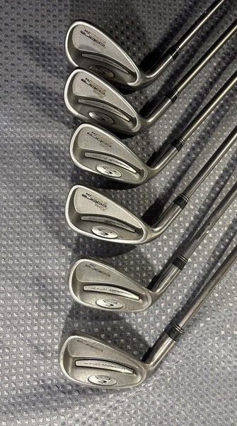 Used King Cobra 3100 I/H Iron Set 6-PW + GW  Left Handed Graphite Stiff