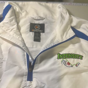 White intensity Softball Pullover  Adult Unisex Medium Jacket