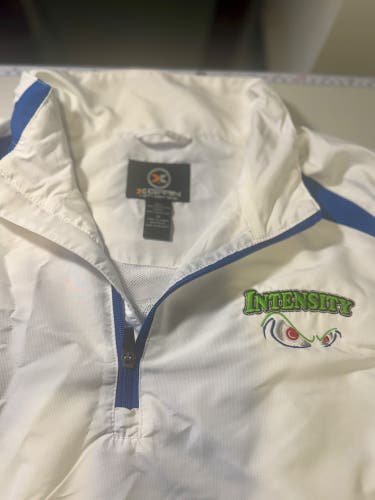 White intensity Softball Pullover Adult Unisex Medium Jacket