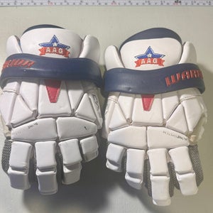 Youth Warrior Lacrosse Gloves Small (Used) all American Issue