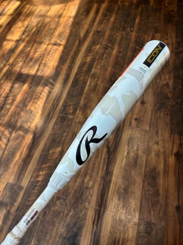 2025 Rawlings Icon Composite USSSA Certified Bat (-10) 20 oz 30" (New)