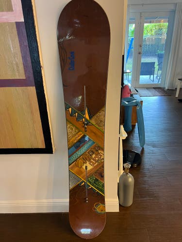 VINTAGE CLASSIC Burton Malolo Snowboard Powder NO Bindings Med flex Directional 163cmW (Used)