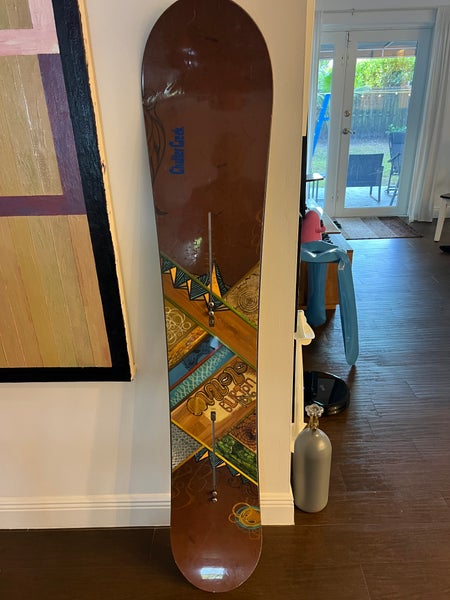 VINTAGE CLASSIC Burton Malolo Snowboard Powder NO Bindings Med flex Directional 163cmW (Used)