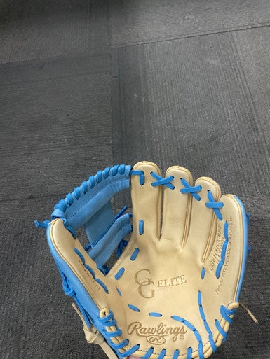 Used Rawlings GG ELITE GGE115ICCBPT BB/SB Glove RH Throw Royal Blue 11 1/2" 11614-S000225477