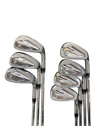 Used Wilson DYNAPOWER FORGED Mens Iron Set RH 5I-PW 11307-S000261054