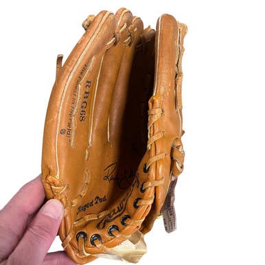 Used Rawlings RANDY JOHNSON BB/SB Glove LH Throw Brown 12" 11307-S000261031