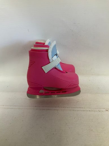 Used Bauer PINK STARBURST 8/9 Girls Softboot Skate Pink Youth 08.0 11823-S000035964