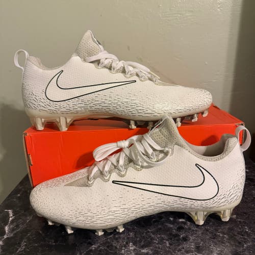 White Men's Size M 11.5 (W 12.5) Nike Vapor Carbon Untouchable Pro Low TD EXCELLENT CONDITION