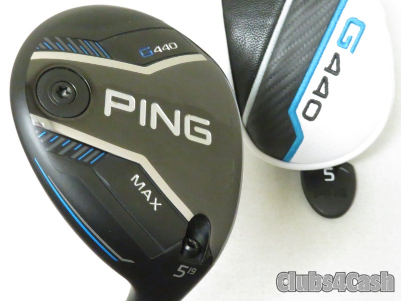 PING G440 Max Fairway 19  5 Wood Mitsubishi Tensei 1K Black 75 Stiff +Cover