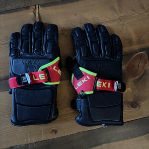 Arctica Padded Ski Race Gloves with Leki Trigger Straps (Men's Medium)