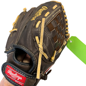 Used Rawlings HIGHLIGHT SERIES 11 IN BB/SB Glove RH Throw Brown 11" 11682-S000123743