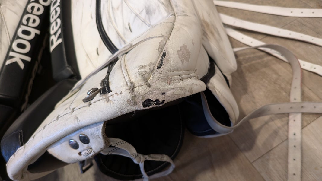 33" + 1 Reebok Premier XLT Goalie Leg Pads (Used)