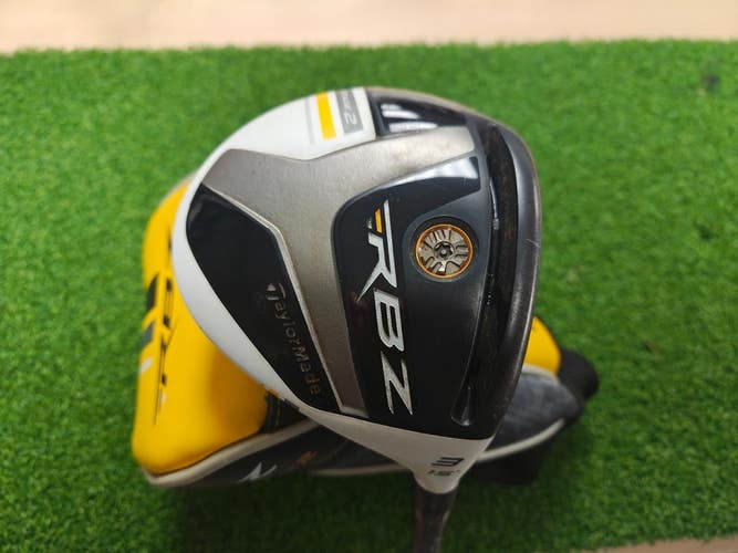 Taylormade RBZ Stage 2 Fairway 3 Wood Stiff Flex Rocketfuel 60 w Headcover