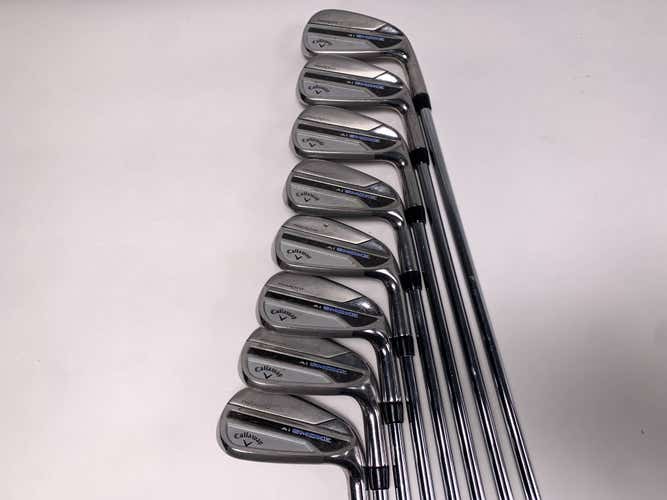 Callaway Paradym Ai Smoke Iron Set 4-PW+GW True Temper Elevate MPH Regular RH