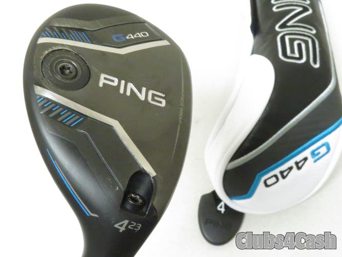 PING G440 MAX Hybrid 23 4H TOUR 2.0 Black 90 X-Flex +Cover .. NICE