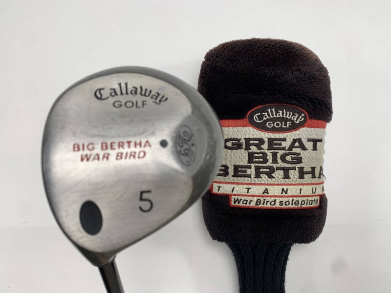 Callaway Big Bertha Warbird 5 Fairway Wood 18* RCH 96 Regular Mens LH HC