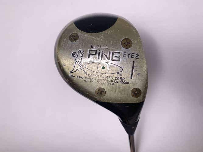 Ping Eye 2 Blonde Wood Driver ZZ - Lite Regular Steel Mens RH