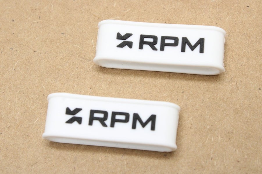 NEW 2X "RPM" PICKLEBALL PADDLE RUBBER GRIP BAND. QTY: 2