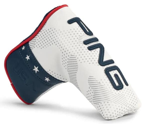 PING Patriot Premium Blade Putter Cover Headcover Limited Edition NEW!