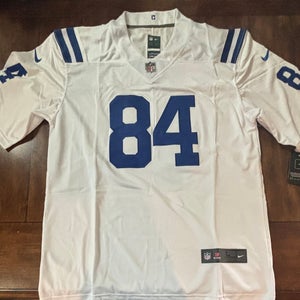 Tyler Warren #84 Indianapolis Colts Stitched White Jersey Adult Large NWT