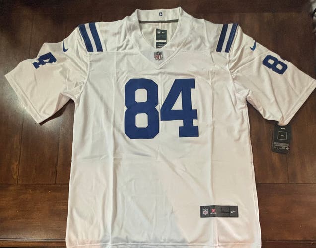 Tyler Warren #84 Indianapolis Colts Stitched White Jersey Adult Large NWT