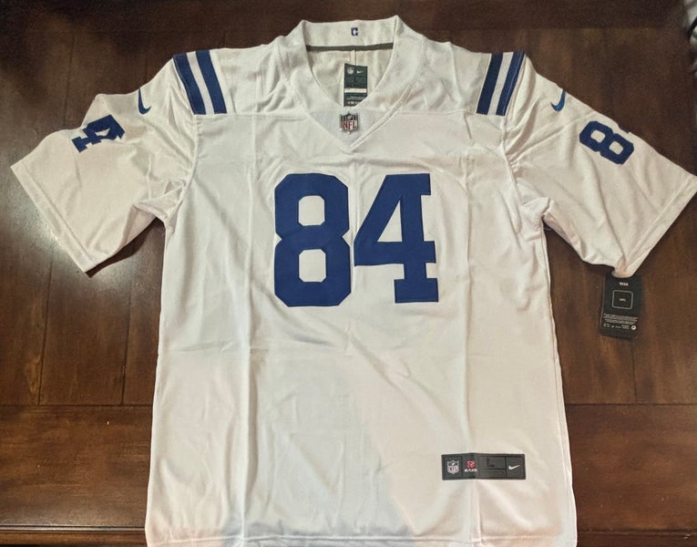 Tyler Warren #84 Indianapolis Colts Stitched White Jersey Adult Large NWT