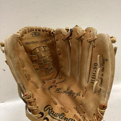 Used Rawlings RBG90 BB/SB Glove RH Throw Brown 11" 11725-S000493913
