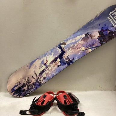 Used MARHAR PUBG LUMBERJACK BOARD Mens Board/Bindings Royal Blue 155 cm 11725-S000494220