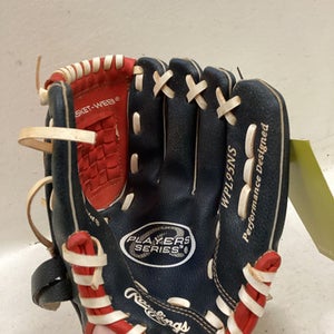 Used Rawlings WPL95NS BB/SB Glove T-ball Red 9" 11725-S000494263
