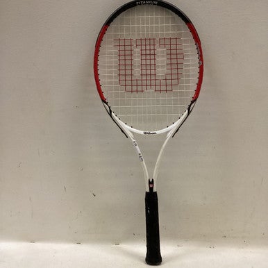 Used Wilson ROGER FEDERER 25 Junior Tennis Racquet Red 25" 11725-S000494265