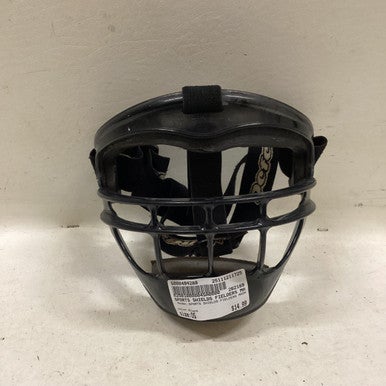 Used SPORTS SHIELDS FIELDERS MASK BB/SB Fielders Mask Black One Size 11725-S000494288