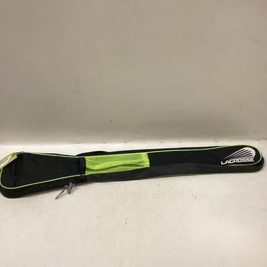 Used Nike LAX Accessories Stick Bags Black And Neon Green 11725-S000494091