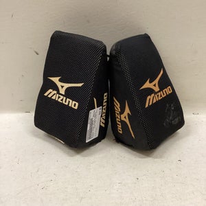 Used Mizuno KNEE SAVERS SMALL BB/SB Catchers Knee Savers Black 11725-S000494094