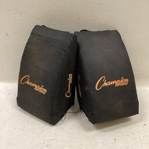 Used Champion Sports KNEE SAVERS BB/SB Catchers Knee Savers Black 11725-S000494095