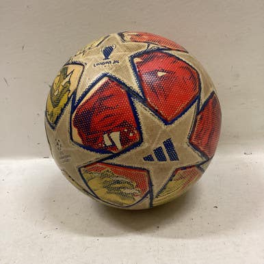 Used Adidas CHAMPIONS LEAGUE All Size Soccer Ball Yellow 5 11725-S000494113